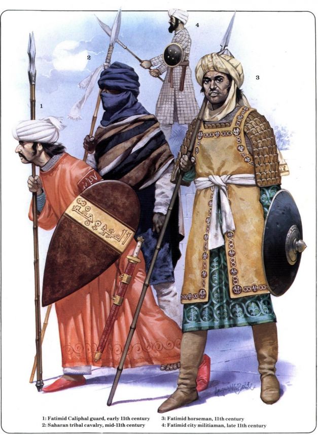 Războinici arabi din perioada cruciadelor FOTO tumblrcom.jpg