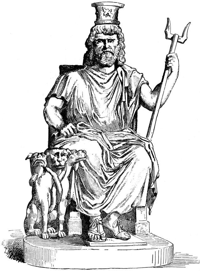 Serapis (AKA Sarapis); Egyptian god.jpg